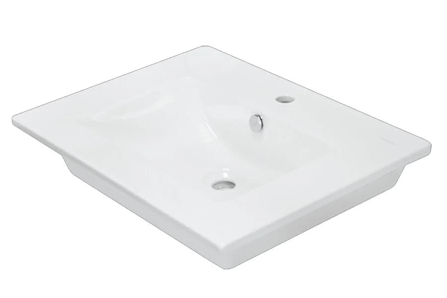 Раковина для тумбы Sanita Luxe Quadro WB.FN/Quadro/60-C/WHT.G/S1 60