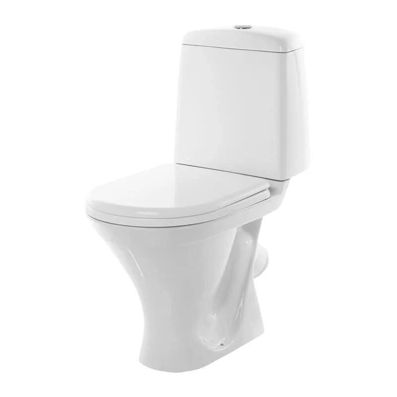 Унитаз-компакт Sanita Аттика WC.CC/Attica/2-T/WHT.G/S1, крышка стандарт, цвет белый